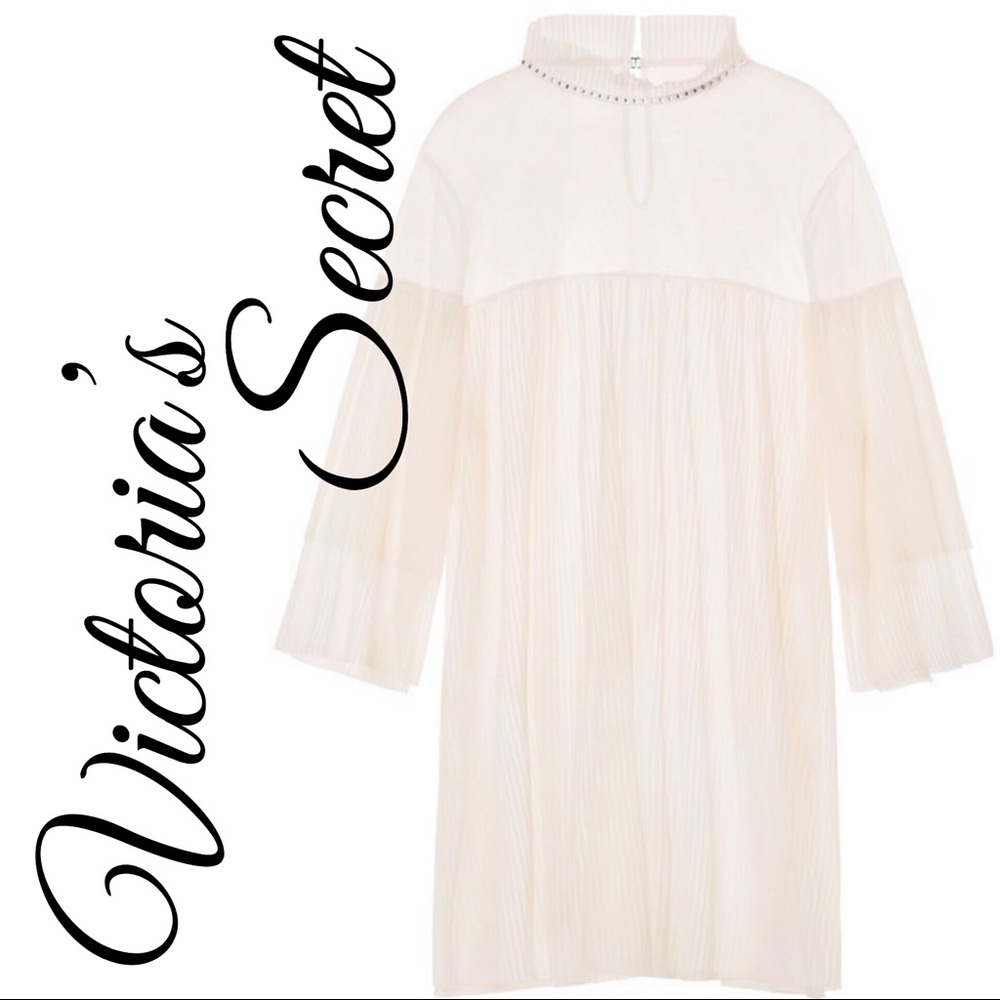 VICTORIA’S SECRET Tulle Lingerie Top in COCONUT! - Picture 3 of 7
